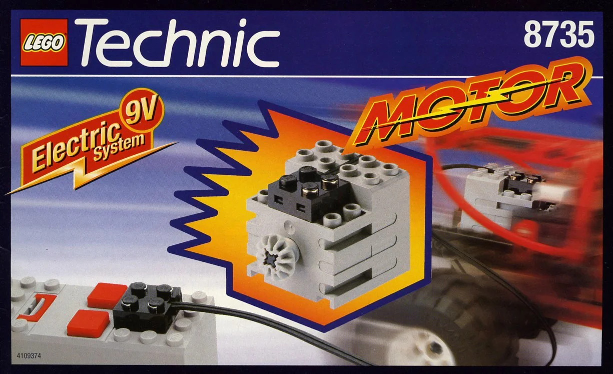 Power team motor suit 乐高 LEGO 8735 image 1