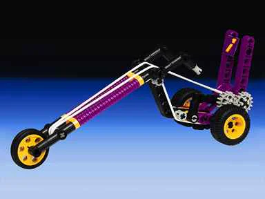 Competition: Returning Three-Round Motorcycle 乐高 LEGO 8202 image 1
