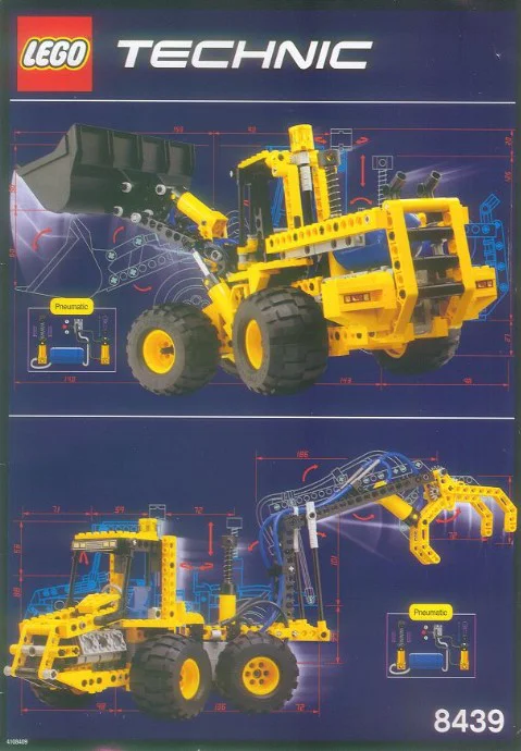 Gas Turbine Front-End Loader 乐高 LEGO 8464 image 8