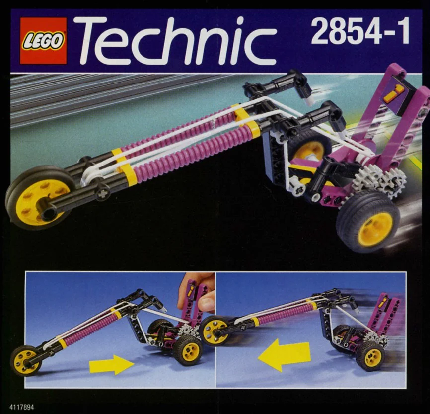 Competition: Returning Three-Round Motorcycle 乐高 LEGO 8202 image 4