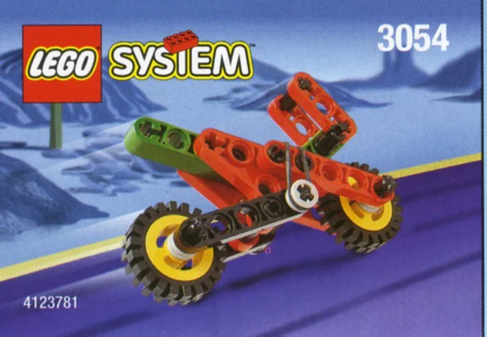 Motorcycle 乐高 LEGO 3054 image 1