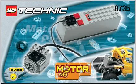 Power team motor suit 乐高 LEGO 8735 image 3