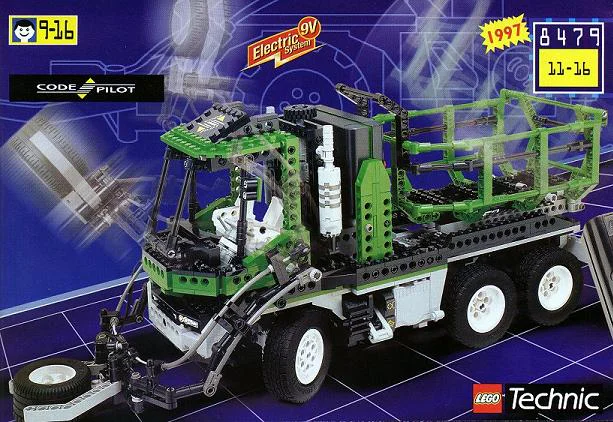 Truck, bar code multimedia package/bar code 乐高 LEGO 8479 image 3