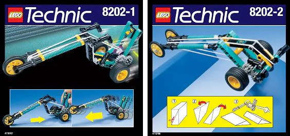 Competition: Returning Three-Round Motorcycle 乐高 LEGO 8202 image 5
