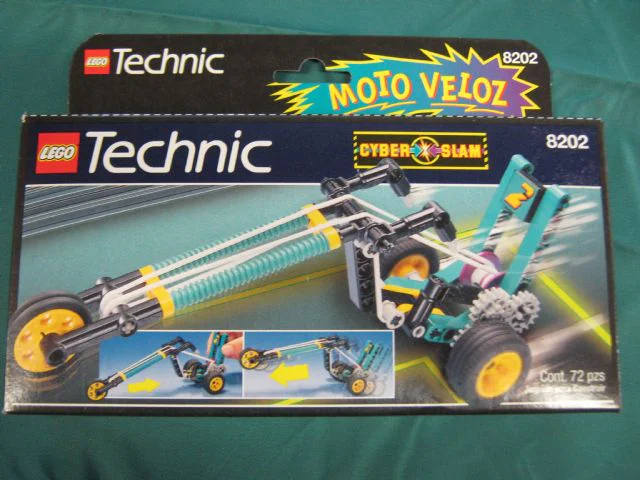 Competition: Returning Three-Round Motorcycle 乐高 LEGO 8202 image 7