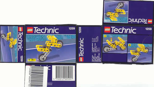 Motorcycle 乐高 LEGO 1268 image 3