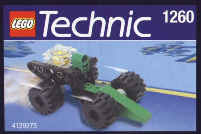 Green Little Runabout Car 乐高 LEGO 3005 image 2
