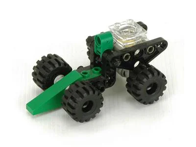 Green Little Runabout Car 乐高 LEGO 3005 image 8