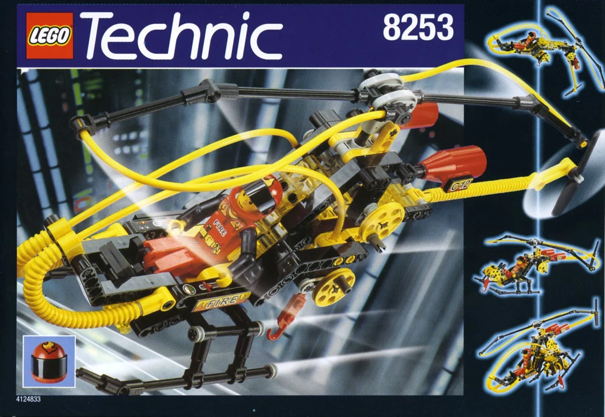 Fire helicopters 乐高 LEGO 8253 image 2