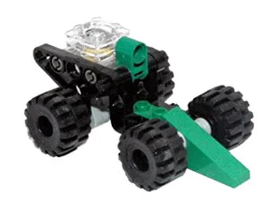 Green Little Runabout Car 乐高 LEGO 3005 image 10