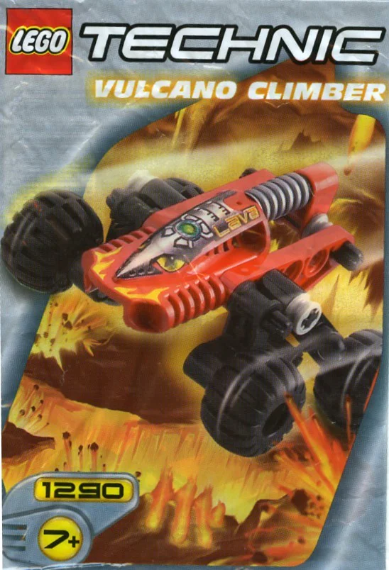 Mechanical Knight: Magma Off-Road Vehicle, Volcanic Climbing Car 乐高 LEGO 1290 image 1