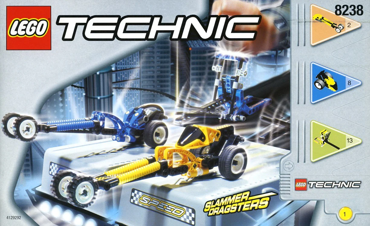 Speed Collision: High-Speed Racing 乐高 LEGO 8238 image 1