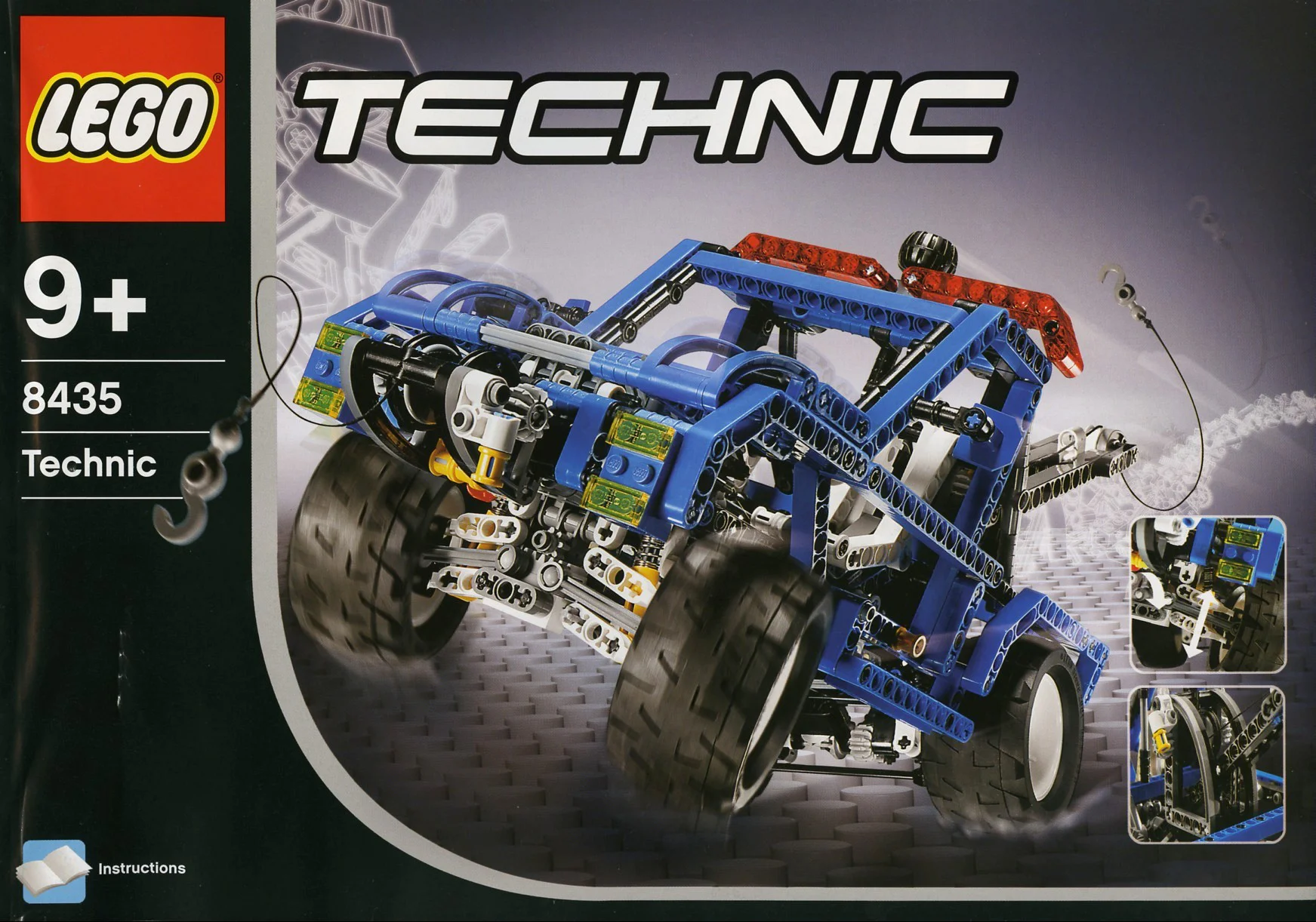 All-Wheel Drive (AWD) Vehicle 乐高 LEGO 8435 image 4