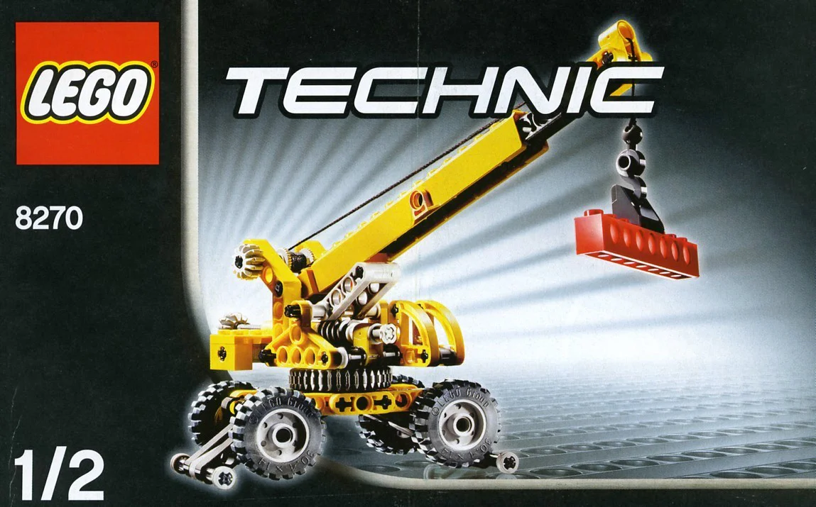 Complex terrain cranes. 乐高 LEGO 8270 image 1