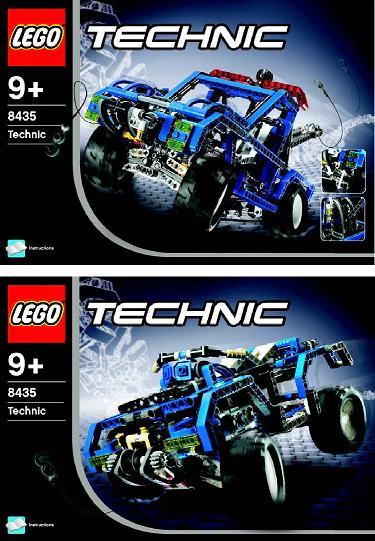 All-Wheel Drive (AWD) Vehicle 乐高 LEGO 8435 image 5