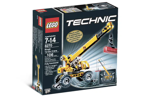 Complex terrain cranes. 乐高 LEGO 8270 image 2