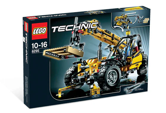 Truck, scalding arm forklift 乐高 LEGO 8295 image 1