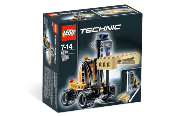 Mini forklift 乐高 LEGO 8290 image 2
