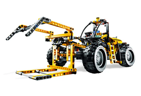 Truck, scalding arm forklift 乐高 LEGO 8295 image 2