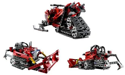 Snow motorcycle 乐高 LEGO 8272 image 3
