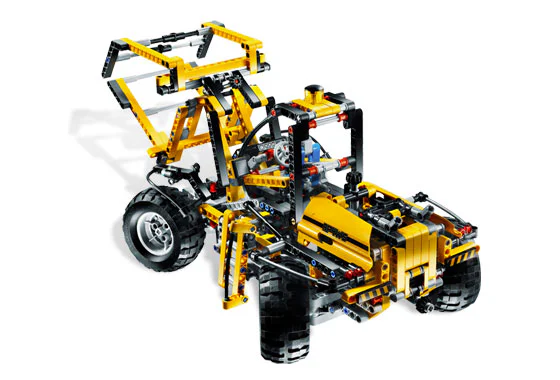 Truck, scalding arm forklift 乐高 LEGO 8295 image 3