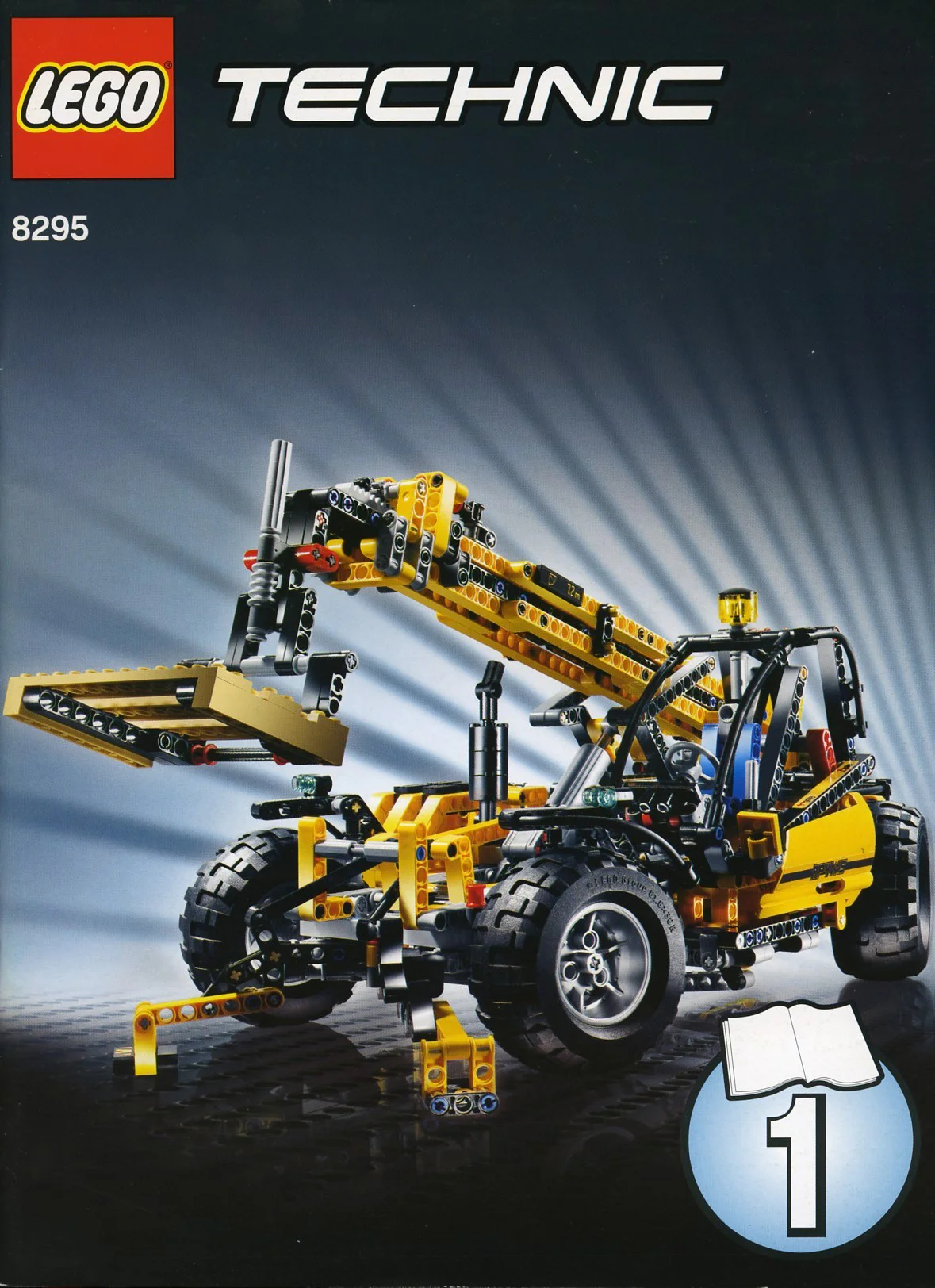 Truck, scalding arm forklift 乐高 LEGO 8295 image 4