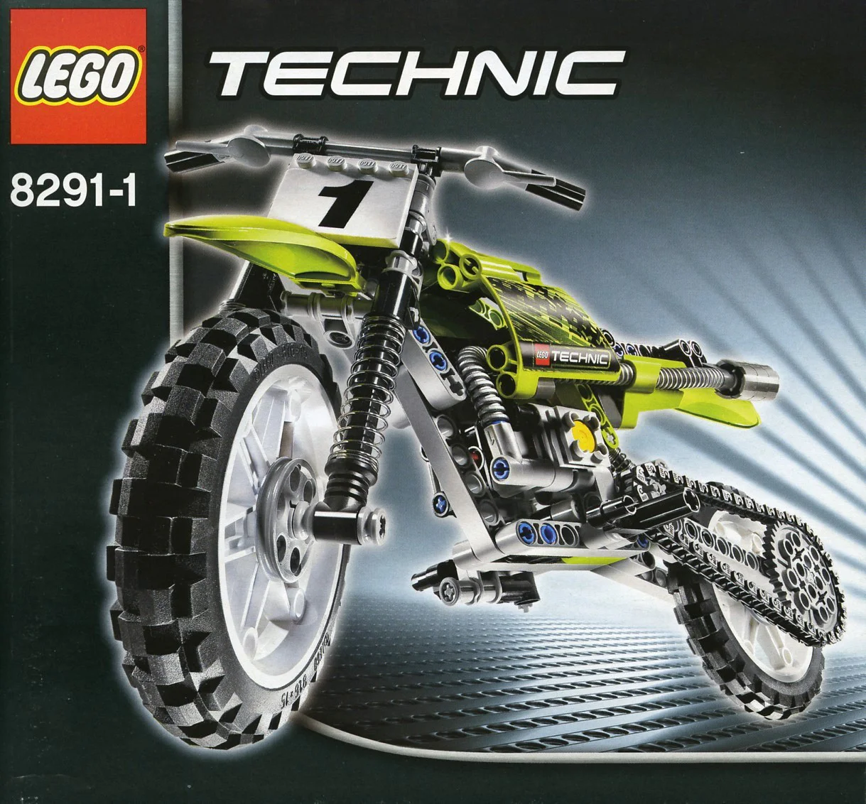 Enduro motorcycle 乐高 LEGO 8291 image 5