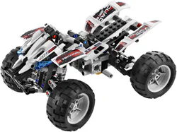 Four-wheeled motorcycle