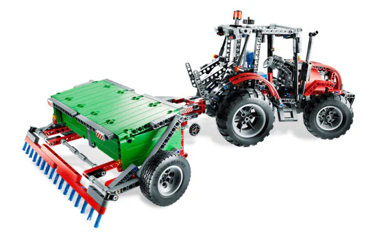 Tractor and tow 乐高 LEGO 8063 image 5