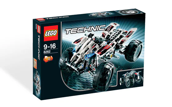 Four-wheeled motorcycle 乐高 LEGO 8262 image 1
