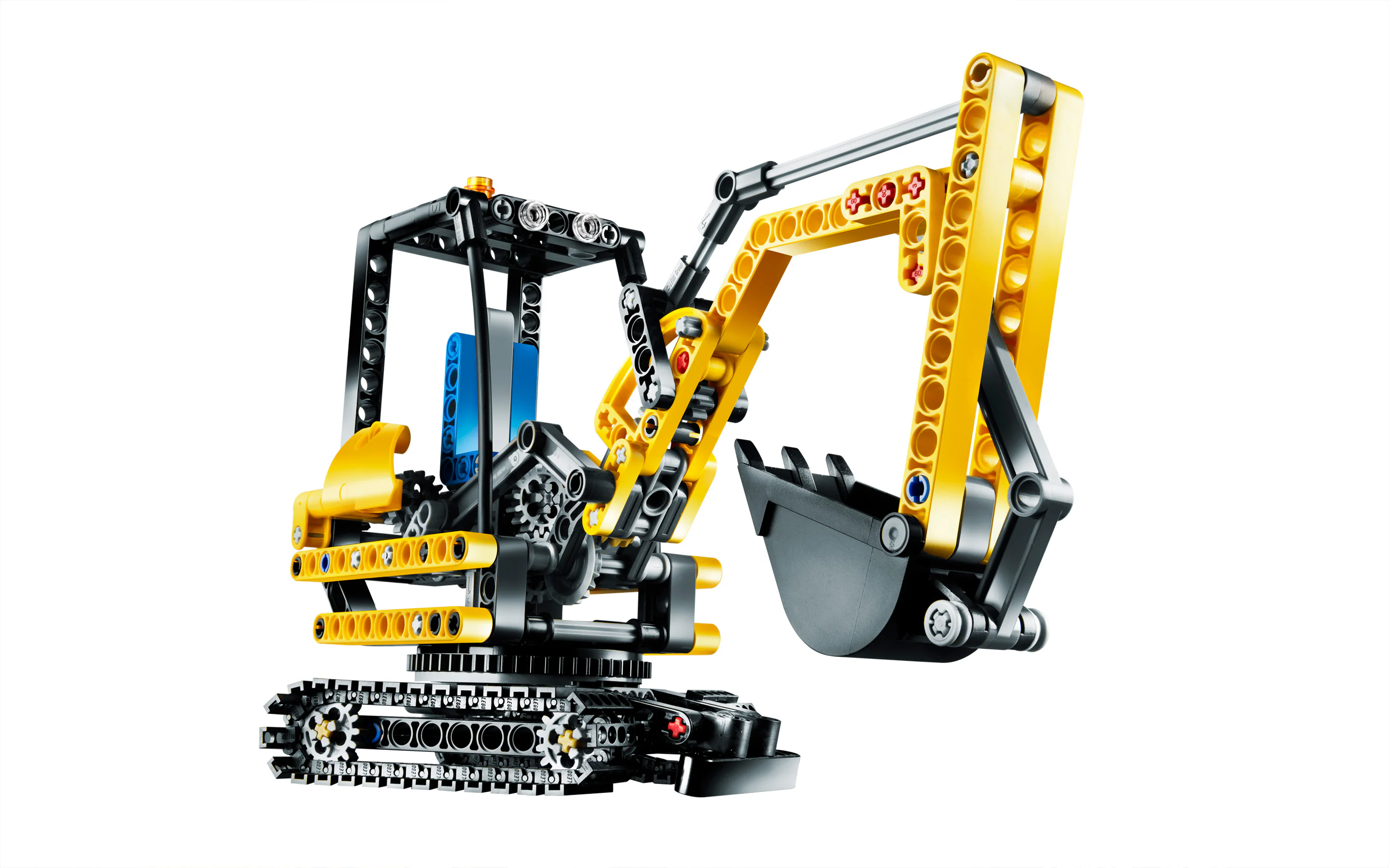 A compact excavator 乐高 LEGO 8047 image 1