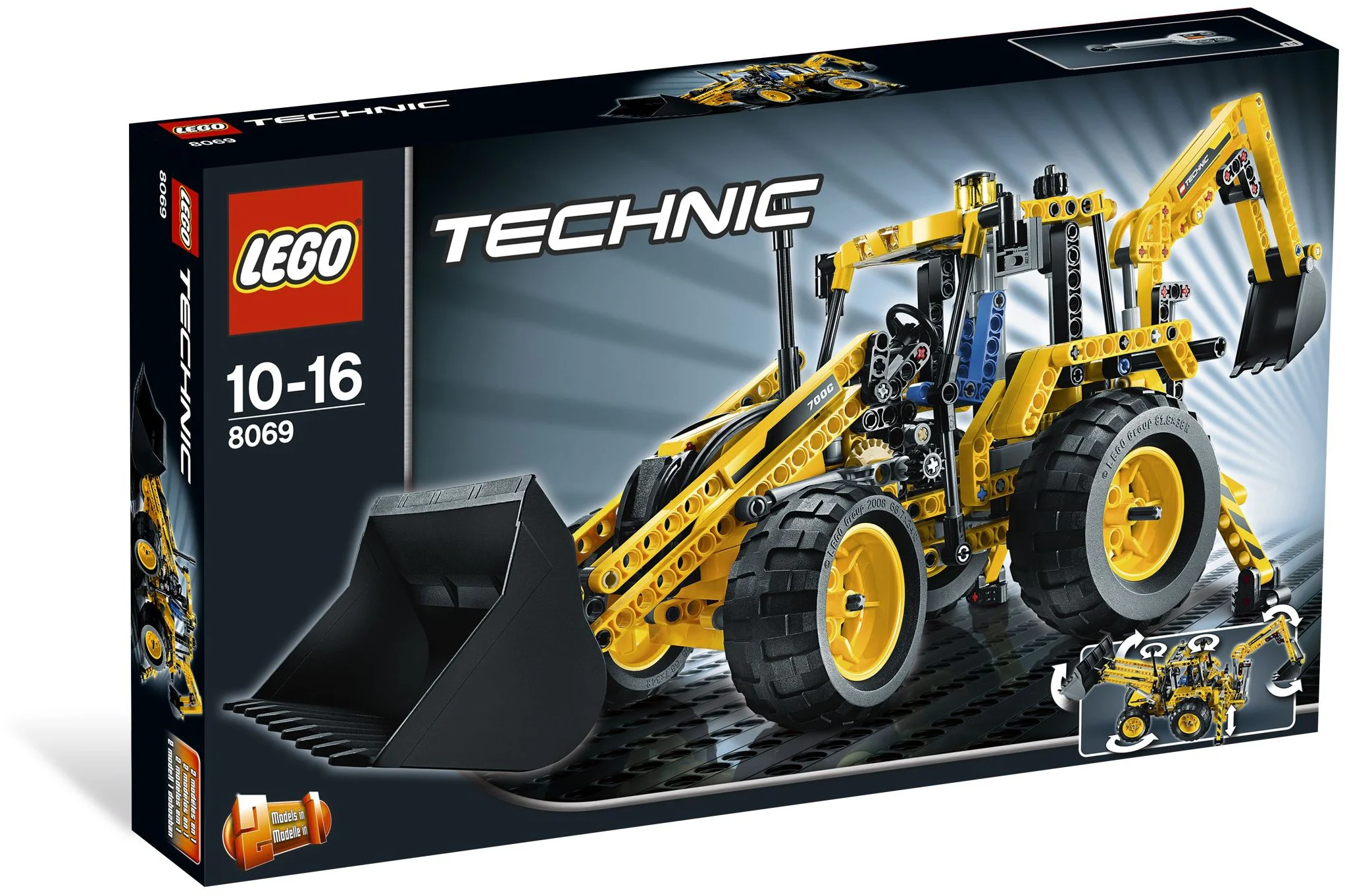 Backhoe loader 乐高 LEGO 8069 image 4
