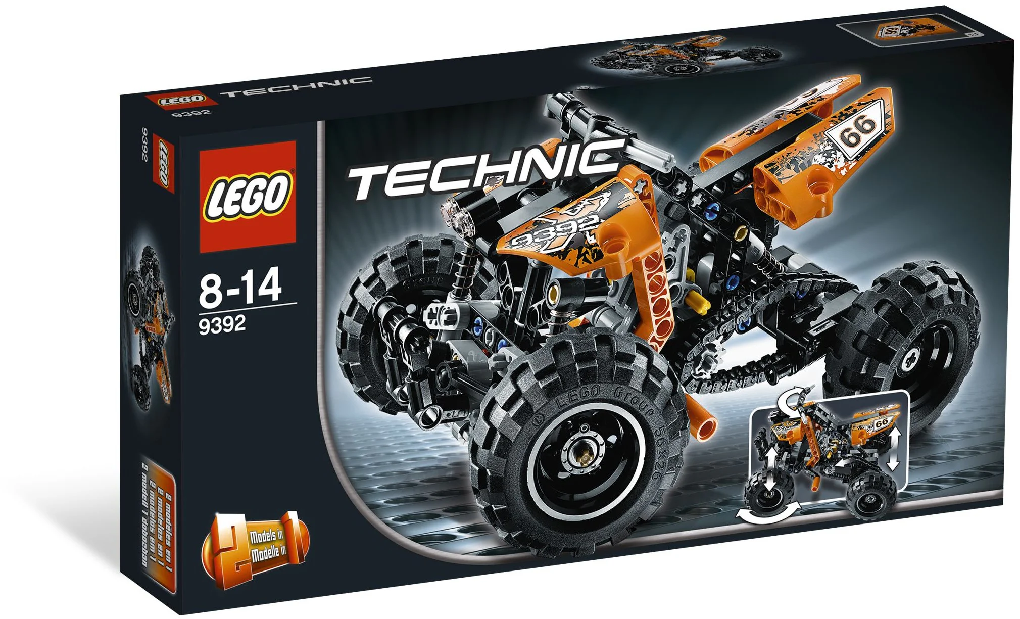 Motorcycle 乐高 LEGO 9392 image 4