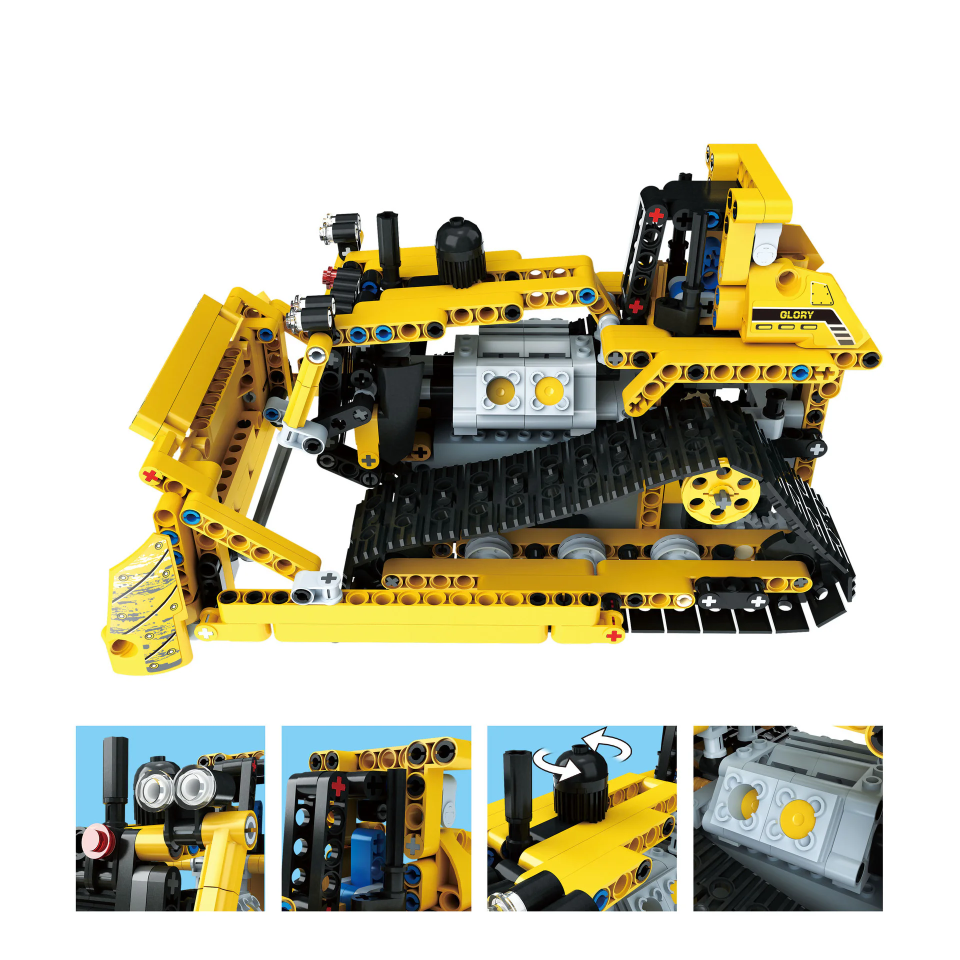 Bulldozer 宇星模王 MOULDKING 13015 image 6