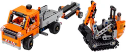 Road engineering vehicle mix