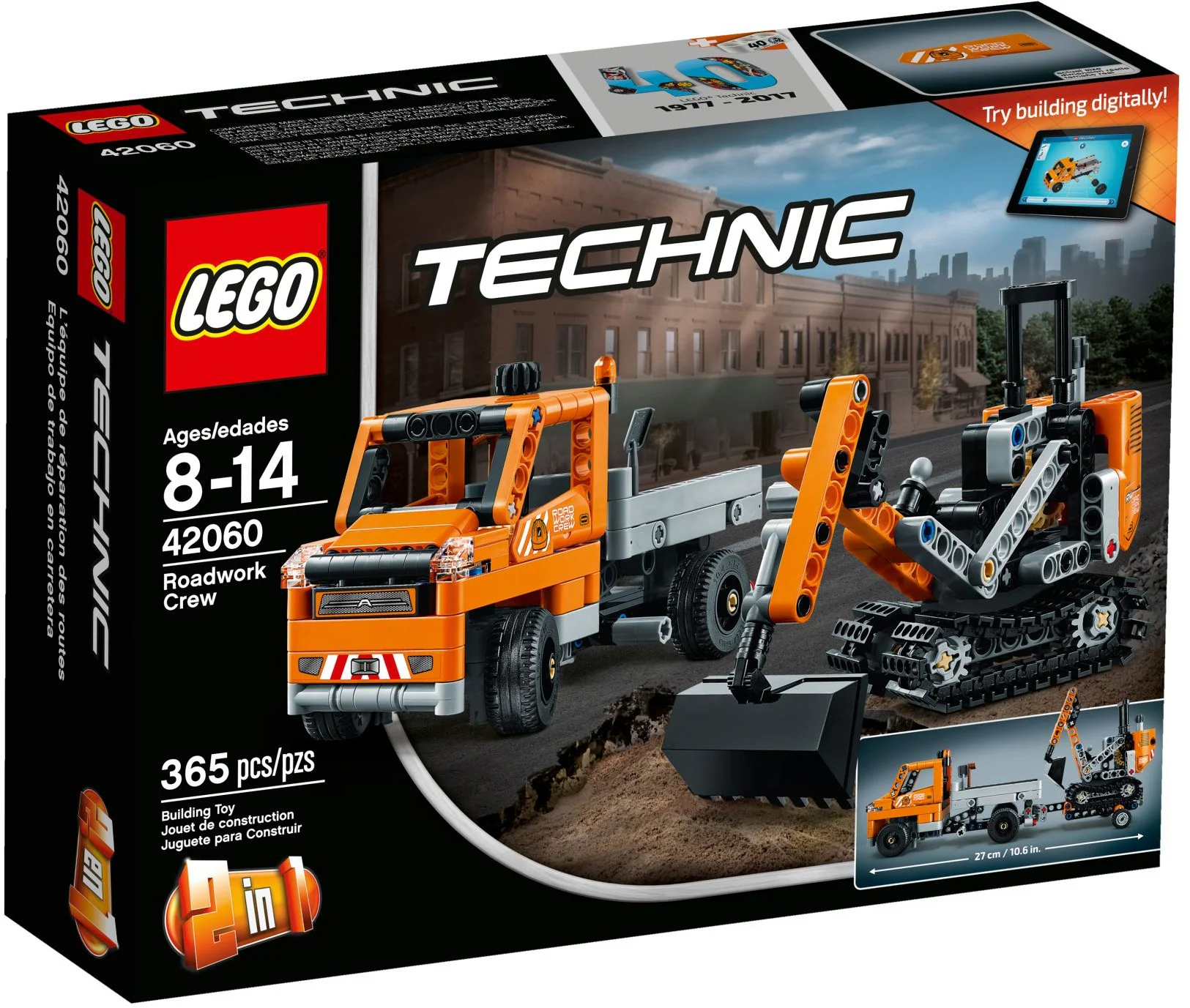 Road engineering vehicle mix 乐高 LEGO 42060 image 1