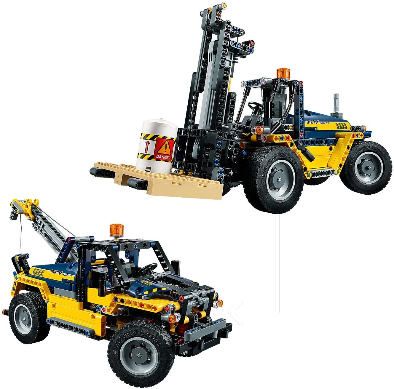 Heavy-duty forklift. 3379 image 3