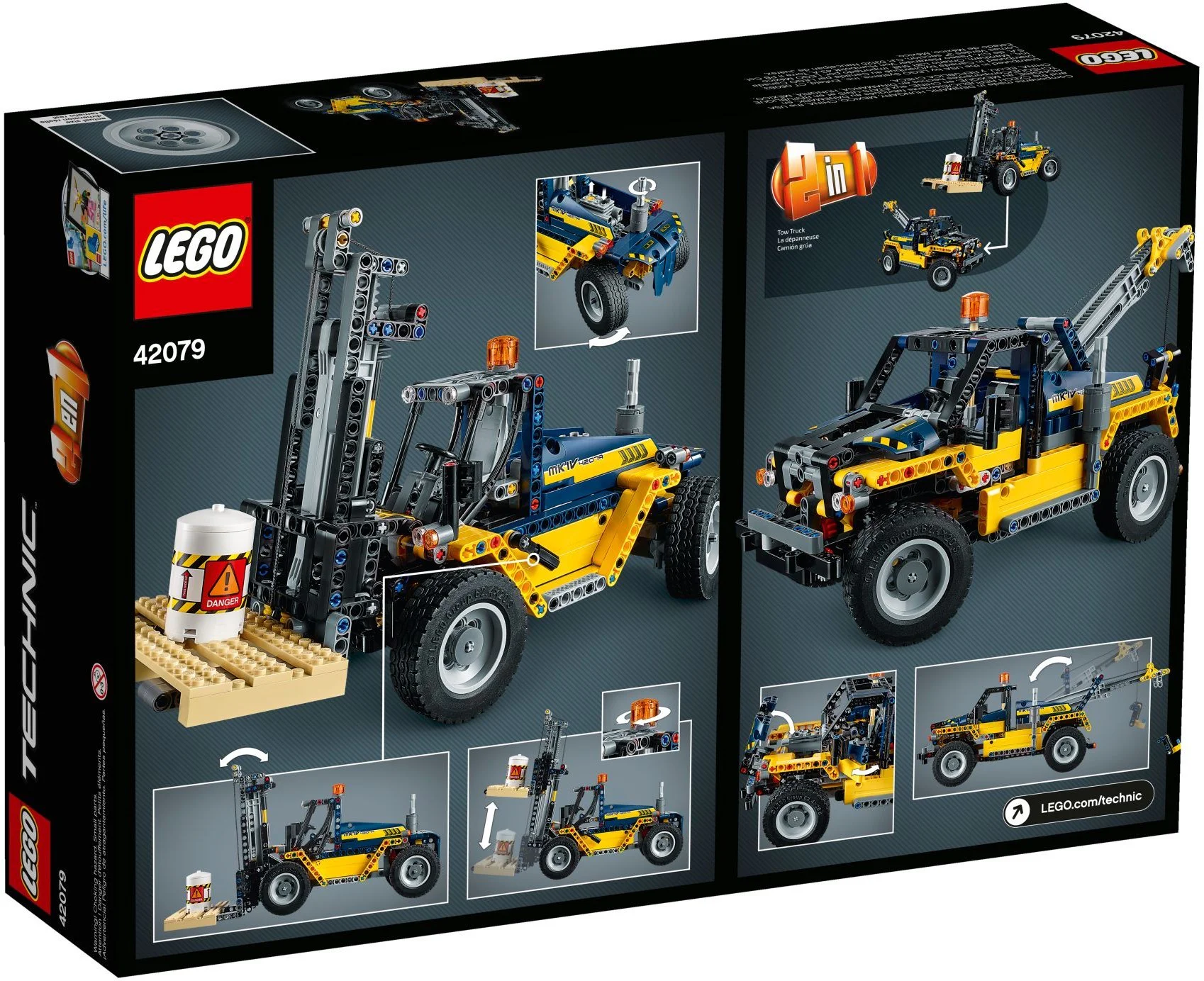 Heavy-duty forklift. 3379 image 4