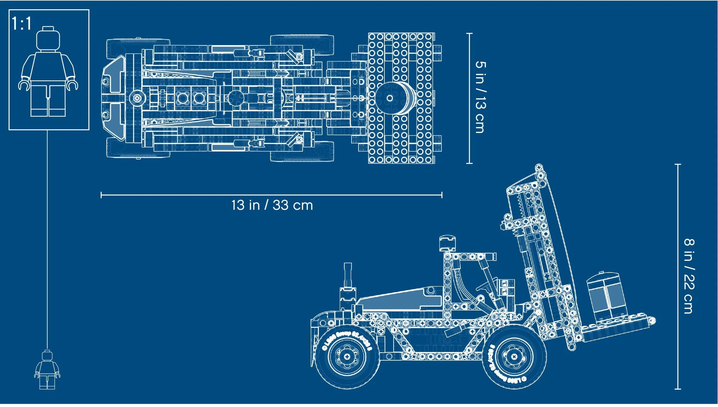 Heavy-duty forklift. 3379 image 5