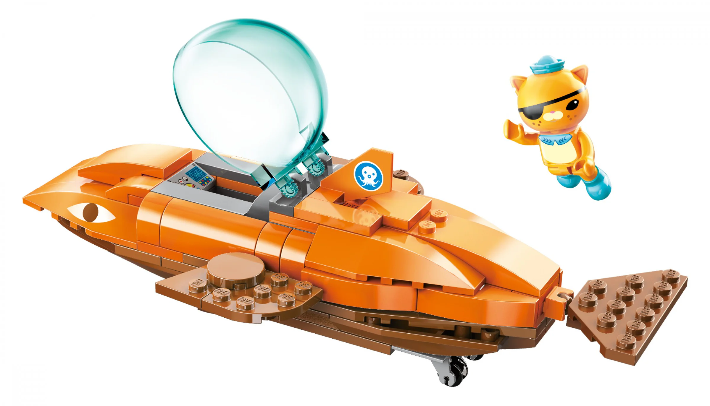 Submarine column: Tiger Shark Boat 启蒙 QMAN/ENLIGHTEN/Keeppley 3701 image 1