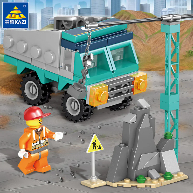 Urban Engineering: Engineering General Command Center; Construction Site; Demolition Site; Large Tent; Inspection and Maintenance Tent 开智 KAZI/高博乐 GBL KY80457-2 image 8