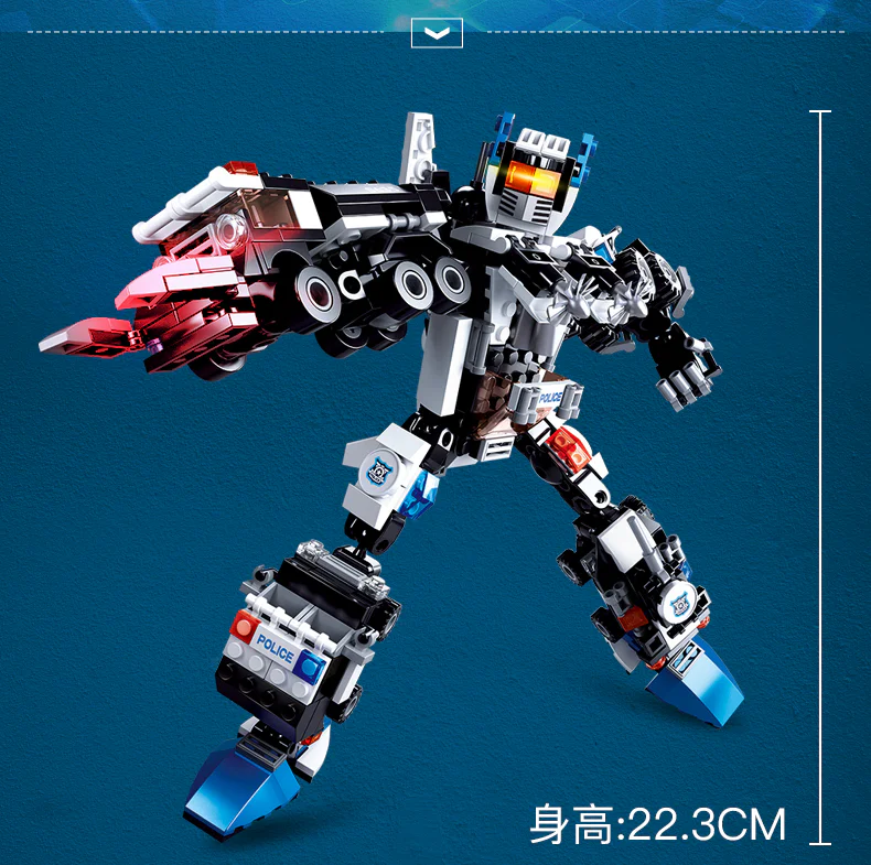 SWAT, six and one 小鲁班 Sluban M38-B0635 image 4