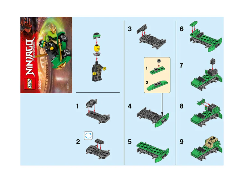 Son of Manchuria: Turbo Race 乐高 LEGO 30532 image 2