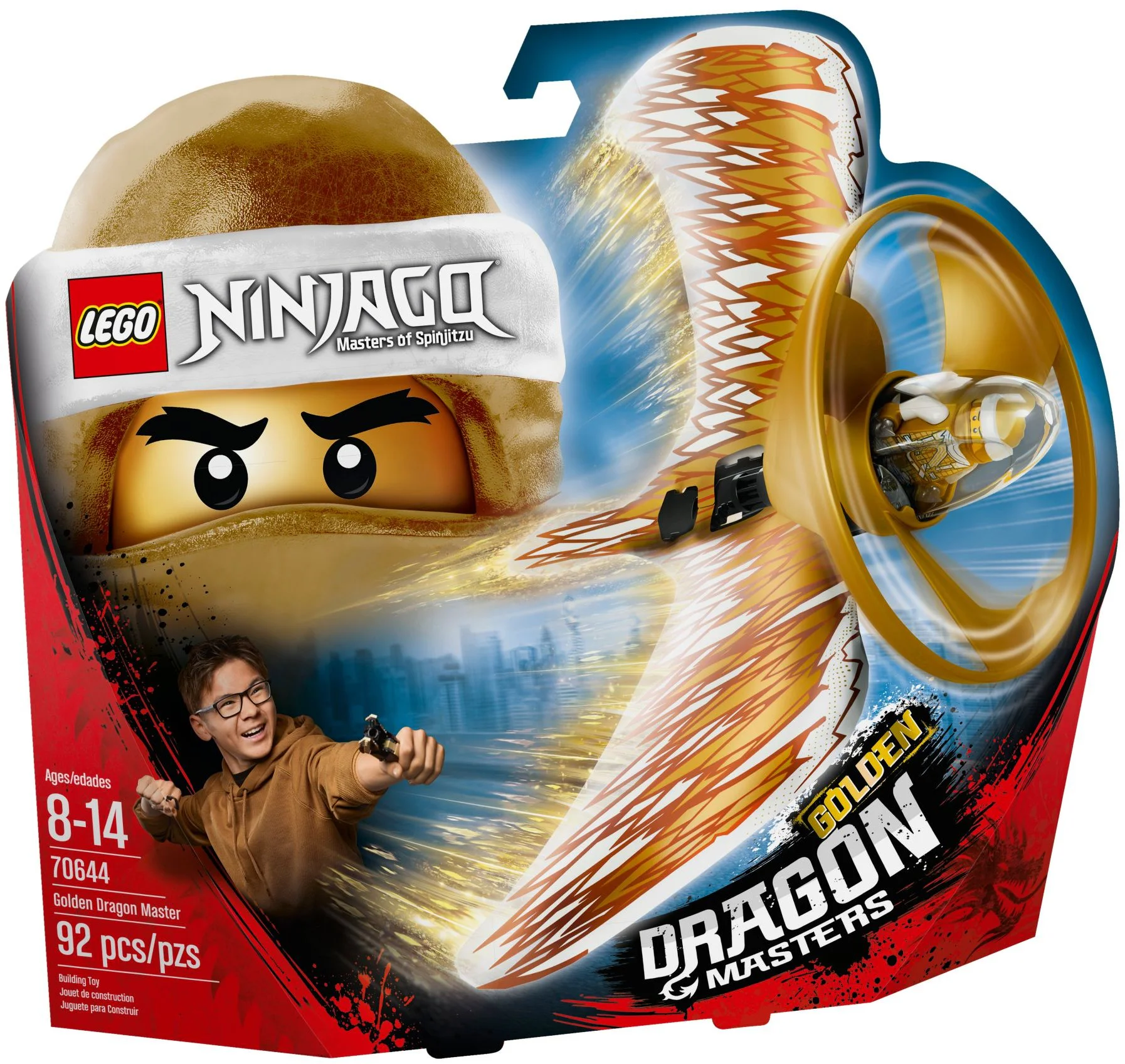 Golden Flying Heavenly Dragon Master 10929 image 1