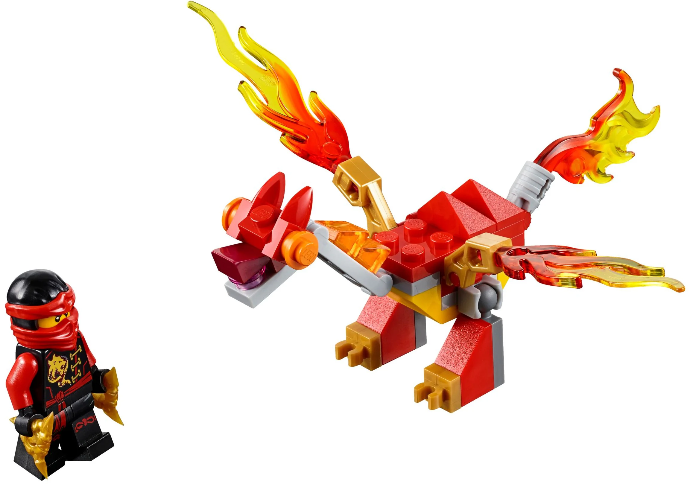 Ninja Fire Dragon 乐高 LEGO 30422