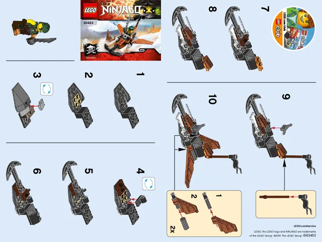 Torpedo jets 乐高 LEGO 30423 image 2