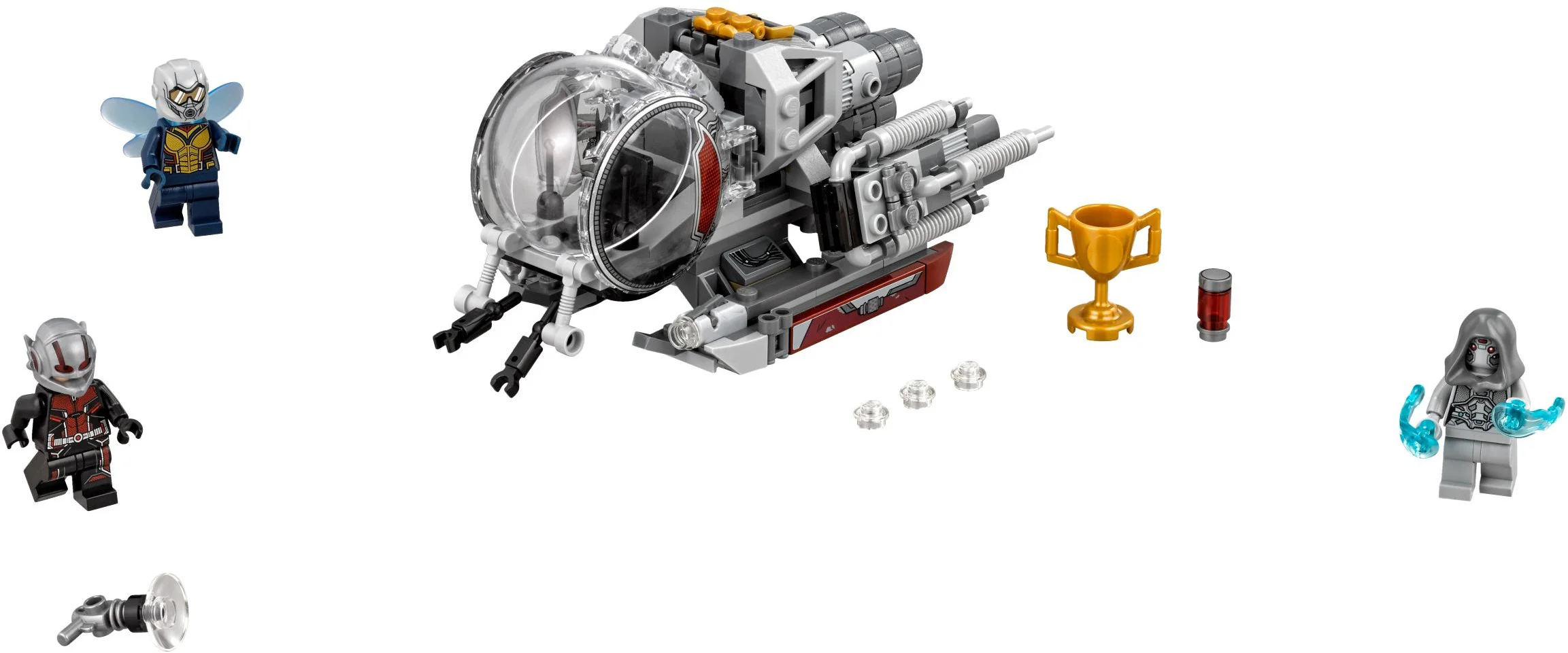Ant-Man Bravely Conquers the Quantum World. 乐高 LEGO 76109