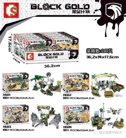 Black Gold Plan: Small Scene 4 Variations
