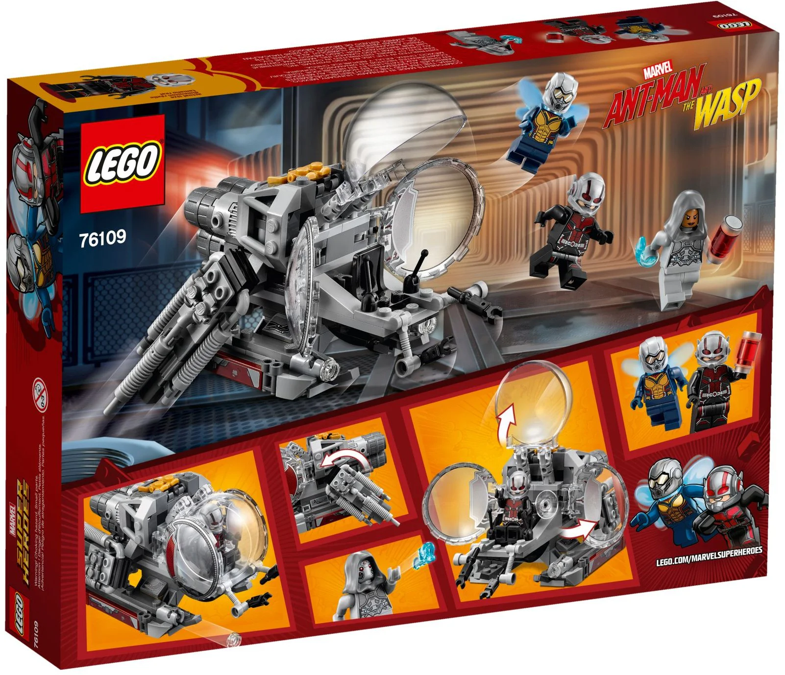 Ant-Man Bravely Conquers the Quantum World. 乐高 LEGO 76109 image 2