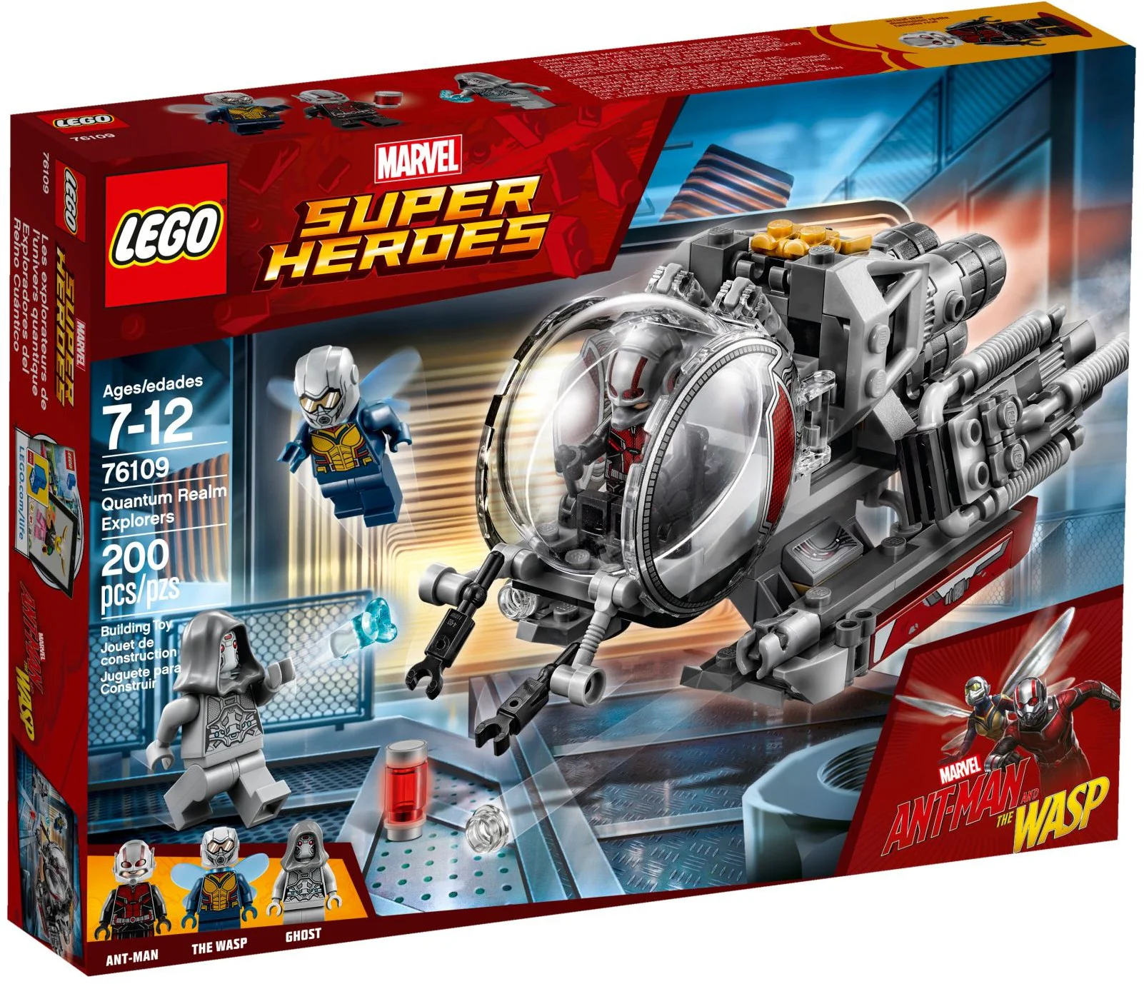 Ant-Man Bravely Conquers the Quantum World. 乐高 LEGO 76109 image 4